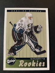 2001-02 Upper Deck Vintage Ilja Bryzgalov #272 Rookie RC